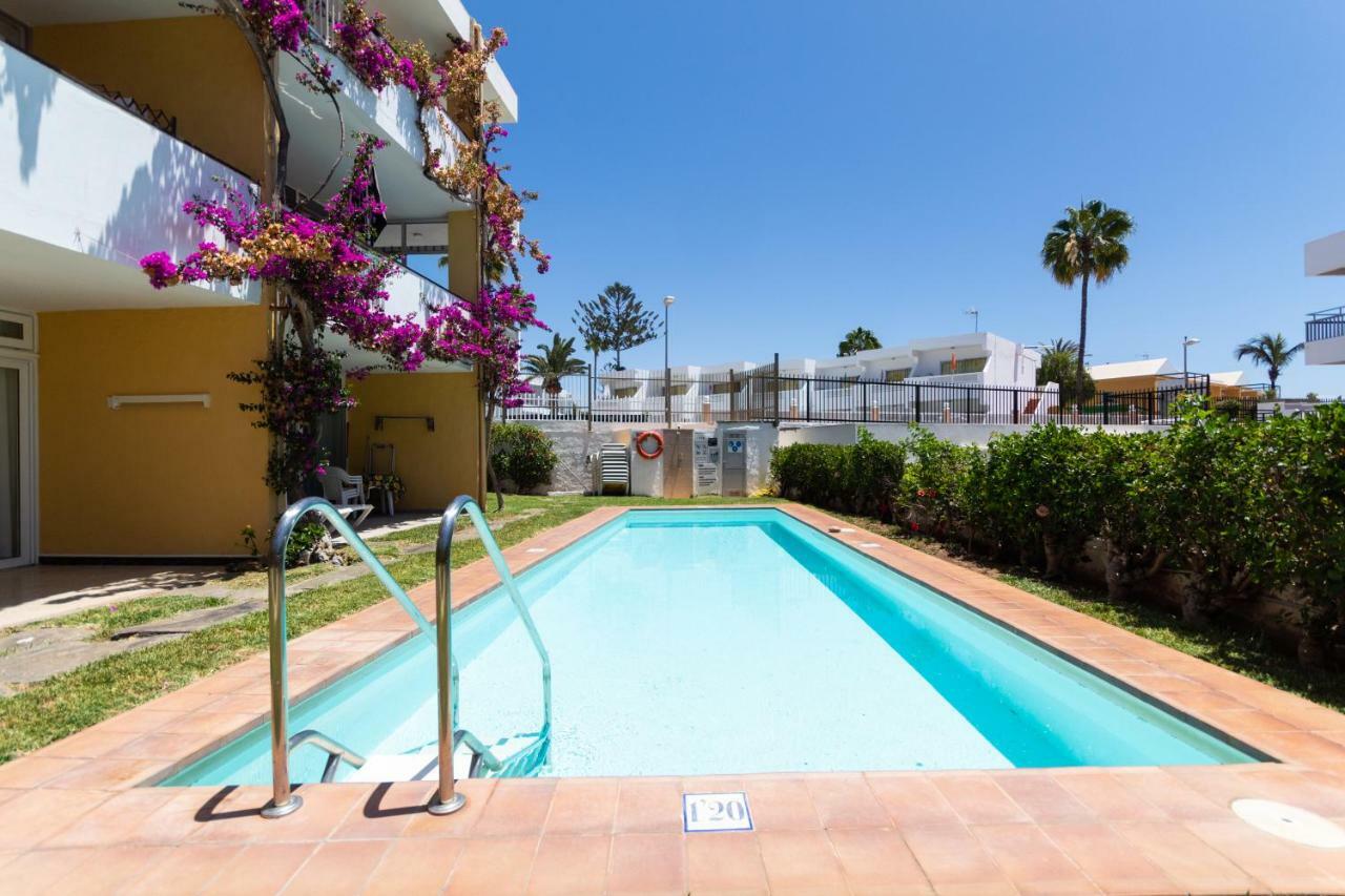 Apartamentos Melusina En Playa Del Ingles Al Lado De La Playa Y Las Dunas De Maspalomas Exterior photo