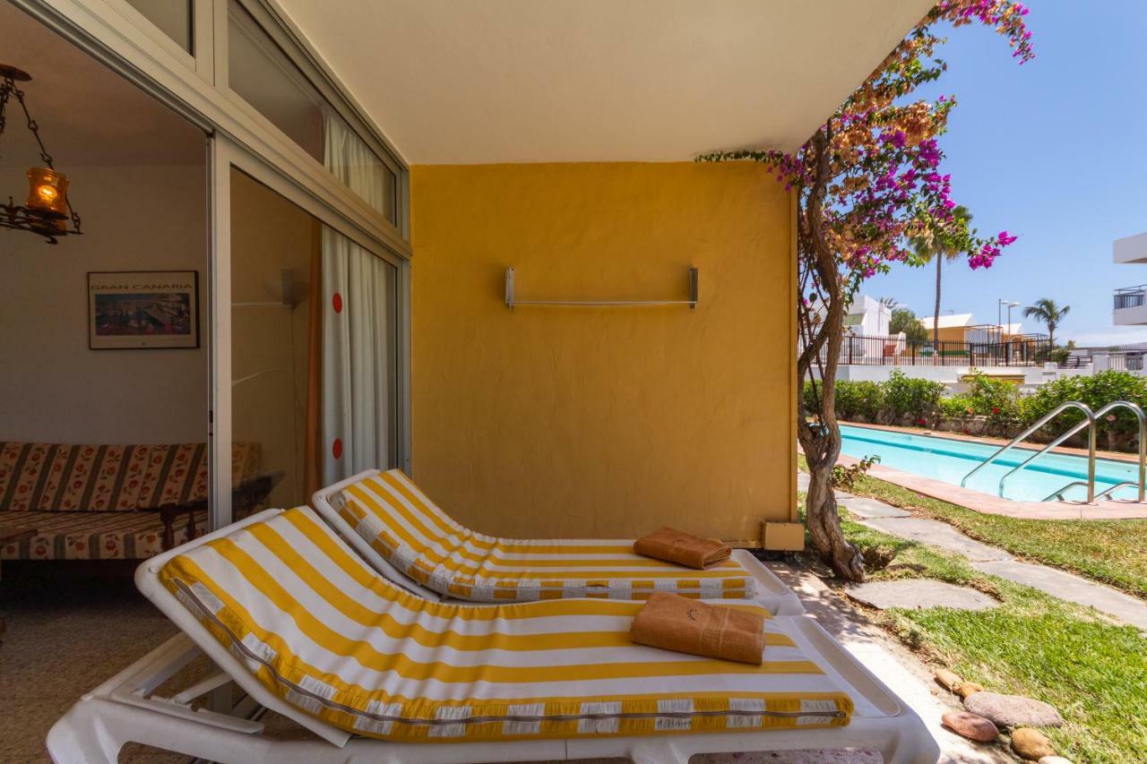 Apartamentos Melusina En Playa Del Ingles Al Lado De La Playa Y Las Dunas De Maspalomas Exterior photo