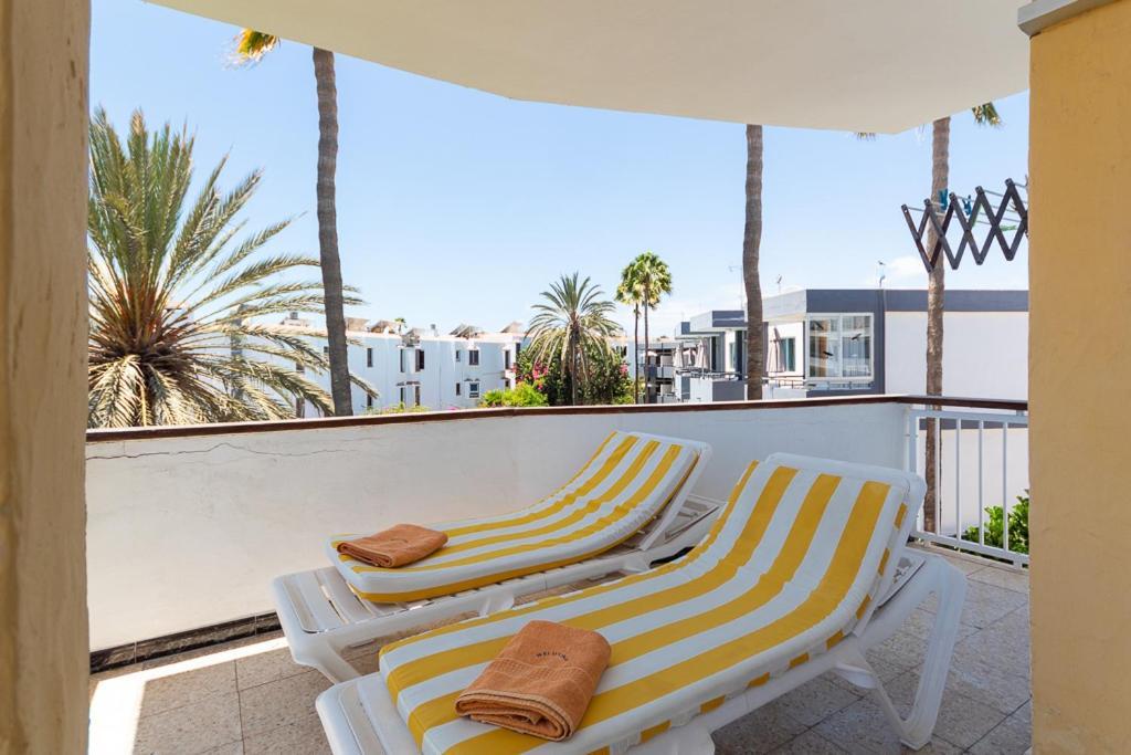 Apartamentos Melusina En Playa Del Ingles Al Lado De La Playa Y Las Dunas De Maspalomas Exterior photo